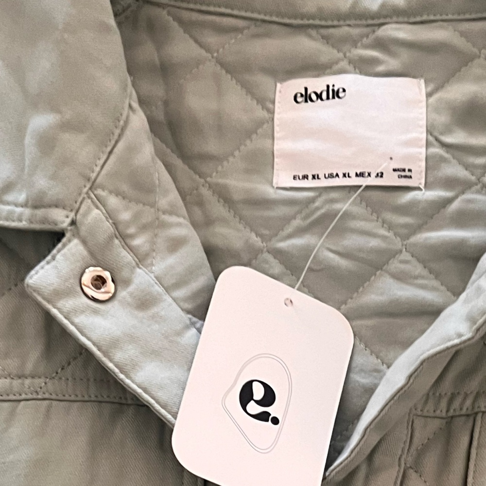 NWT Elodie quilted cropped jacket size XL - Picture 6 of 6